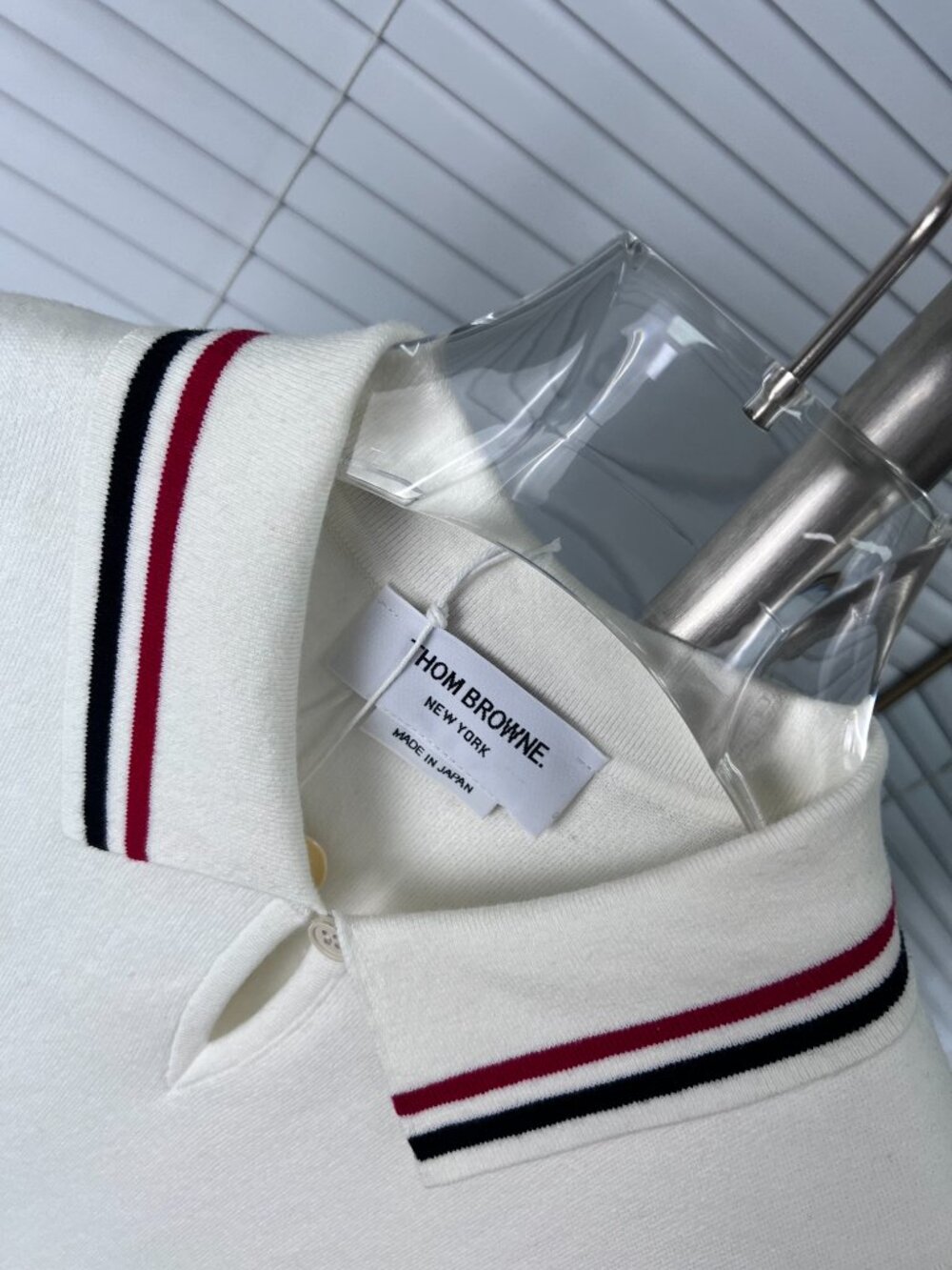 Thom Browne Stripe Pleated Tennis Mini Dress - Picture 4 of 11